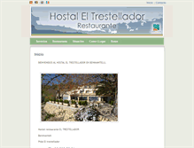 Tablet Screenshot of hostaltrestellador.com